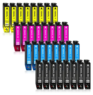Produktbild von 32er Pack Druckerpatronen 604 604XL kompatibel mit Epson XP-3200