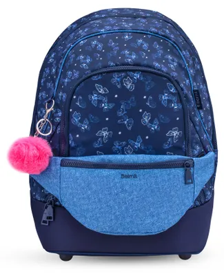 Produktbild von Belmil 2-IN-1 Schultasche & Gürteltasche 2-teilig "Sapphire"