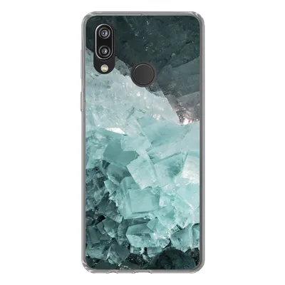 Produktbild von MuchoWow® Handyhülle Schutzhülle Hülle für Huawei P20 Lite (2020) Naturstein - Kristalle - Luxus Silikon Softcase Handy Hülle - Kartenhalter
