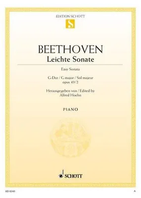 Produktbild von Leichte Sonate G-Dur op. 49/2