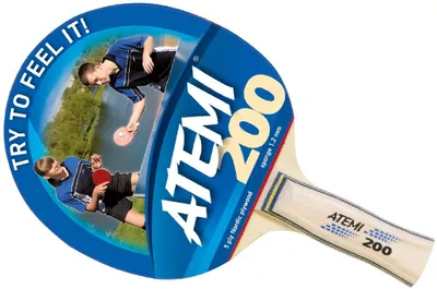 Produktbild von Atemi Tischtennisschläger Hobby 200 grün - Tischtennisschläger für Anfänger