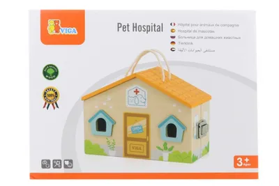 Image de Hôpital pour chiens en bois avec accessoires