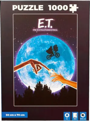 Immagine prodotto di Puzzle di E.T. l'extra-terrestre Poster del film E.T. (1000 pezzi)