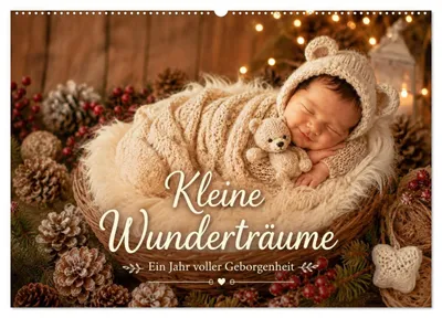 Produktbild von Kleine Wunderträume (Wandkalender 2027 DIN A2 quer), CALVENDO Monatskalender