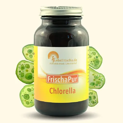 Produktbild von LebeFrischa 100% Chlorella Algen Presslinge 300 Tabletten je 500mg ohne Zusätze