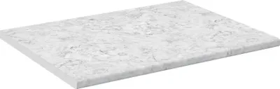 Produktbild von Vicco Küchenarbeitsplatte R-Line, 80 cm, Marmor Weiß
