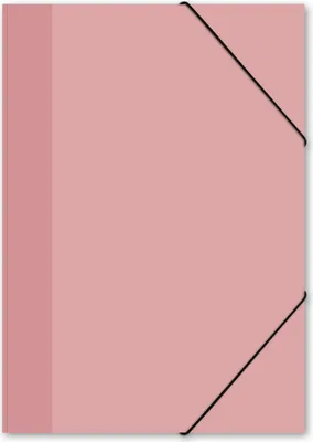 Produktbild von itenga Gummizugmappe Sammelmappe Zeichenmappe A4 pastellrosa