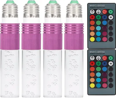 Obrázek produktu pro 3W RGB LED žárovka s dálkovým ovládáním pro ložnici Bar Holiday Party AC85-265VPurple