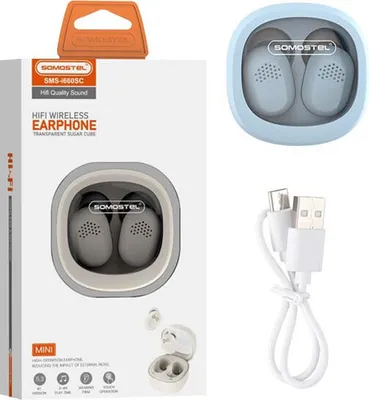 Zdjęcie produktu dla Słuchawki Bluetooth Somostel I660 Earbuds Niebieski Tws