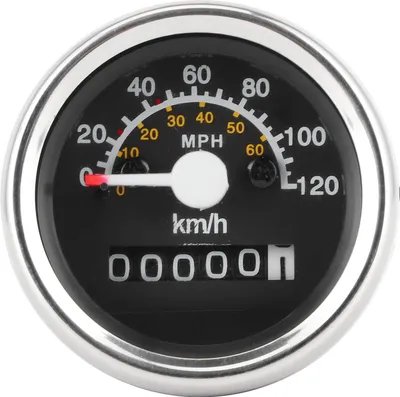 Image de tachymètre moto 12 V 99999999999999999999999999999999999999999999 et 120 km/h affichage rond avec rétro-éclairage LED
