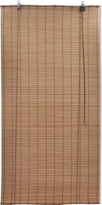 Produktbild von vidaXL Bambusrollo Braun 100x160 cm