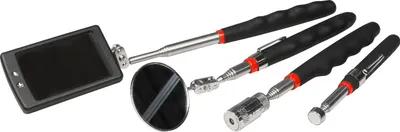 Produktbild von Pick-Up Werkzeug-Set McPower 4-teilig LED Pick-Up 2x Spiegel und Magnetheber