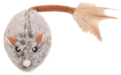 Produktbild von Interaktive Katzenspielzeugmaus, bewegliche, automatische elektronische Katzenspielzeugmaus, wiederaufladbare, quietschende Katzenspielzeugmaus für Kätzchen, geeignet für drinnen und draußen