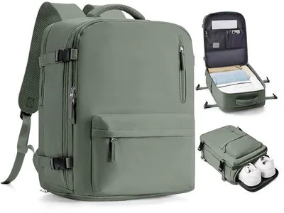 Obrázek produktu pro Voděodolná cestovní taška pro muže, pro notebook 15,6 palců, 45 x 36 x 20 cm
