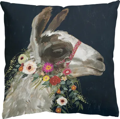 Produktbild von Dekokissen Tiere draußen / Outdoor Zierkissen waschbar Design schwarz Sofakissen mit Füllung