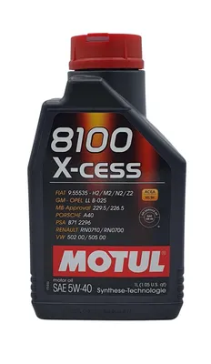 Produktbild von Motoröl MOTUL 8100 X-cess 5W-40 1 Liter