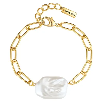 Produktbild von Yokoamii Armband Metall-Legierung Perle (synth.) 50020173