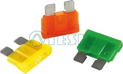 Produktbild von Tesla Sicherungssatz FT 2A.50, 2 Ampere Standard-Flachstecksicherungen
