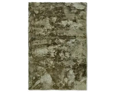 Zdjęcie produktu dla Dywan pluszowy shaggy do salonu 80x150cm, gruby butelkowa zieleń