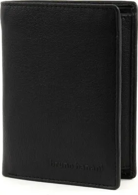 Produktbild von bruno banani Leder Geldbörse Schlüsselanhänger Gift Box Set Wallet High / Keychain Black Black schwarz