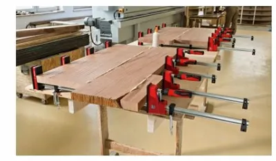 Image de Serre-joint pour corps de meuble Serre-joint pour le travail du bois 1000 x 95 mm Ouverture de serrage
