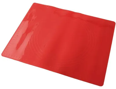 Silikon-Backmatte 38 x 30 cm, antihaft, platinfarben, 1 Stück