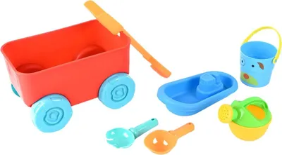 Produktbild von Sandkasten Spielzeug Schubkarre Mini - rot