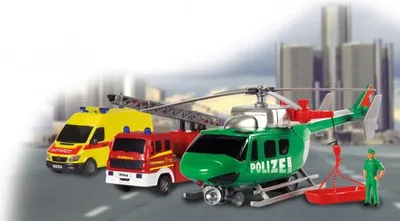 Zdjęcie produktu dla Dickie 3314130 Zestaw Pojazdow Sos
