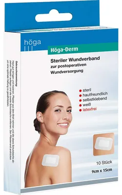 Produktbild von Hoega-Derm steriles Pflaster 150mmx90mm, 10 St PFL