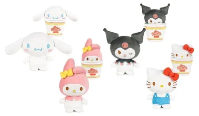 Produktbild von Play By Play Cup Noodles Hello Kitty & Friends Teddybär    One Size