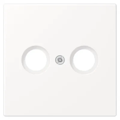 Productafbeelding van Jung afdekplaat LS990TVWWM, wit, voor antennecontactdoos