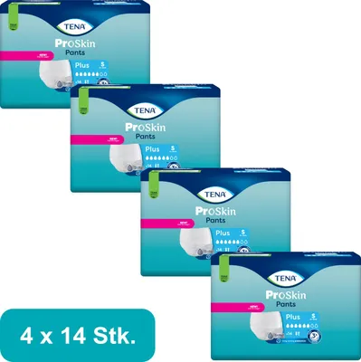 Produktbild von TENA - Pants Plus S - 4x14Stk.