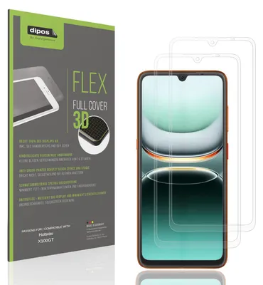 Produktbild von 2x Full Cover Schutzfolie matt für Hotwav X100GT Panzerfolie Anti-Shock