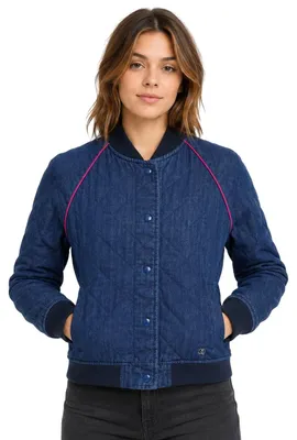 Produktbild von Trussardi Jeans Damen Bomberjacke Übergangsjacke Jeans DE 44