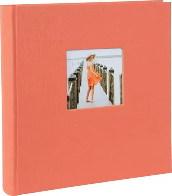 Produktbild von Goldbuch Jumbo-Fotoalbum Bella Vista lachs 30x31 cm 100 weiße Seiten Leinen