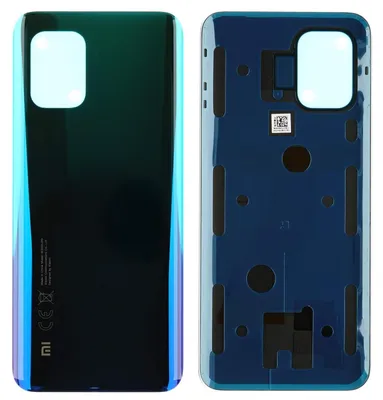 Produktbild von Xiaomi Mi 10 lite Backcover + Kleber, Blau