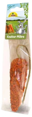 Produktbild von JR Farm Knabber-Möhre 60 g, Nagerfutter, Snack