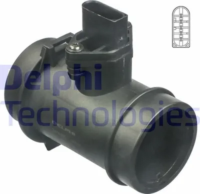 Produktbild von DELPHI AF10285-12B1 Luftmassenmesser LMM für BMW 3 Limousine (E46) Luftmengenmesser