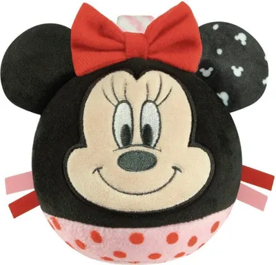 Image de CLEMENTONI BABY Peluche Minnie Mouse avec hochet