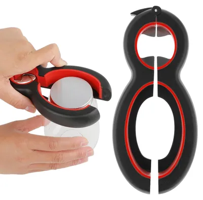 Produktbild von Multifunktioneller 6-in-1-Flaschen- und Dosenöffner für Senioren