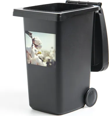 Produktbild von MuchoWow® Mülltonnenaufkleber Pflanzen - Blume - Zweig - Natur 40x40 cm - Abfall-Aufkleber - Container - für Abfallcontainer