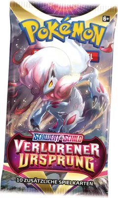 Produktbild von Pokemon Schwert & Schild 11 - Verlorener Ursprung SWSH11 - Deutsch - 1 Booster