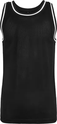Immagine prodotto di Maglietta Build Your Brand BY009 | Mesh Tanktop Uomo - Colore: Nero/Bianco - Taglia: M