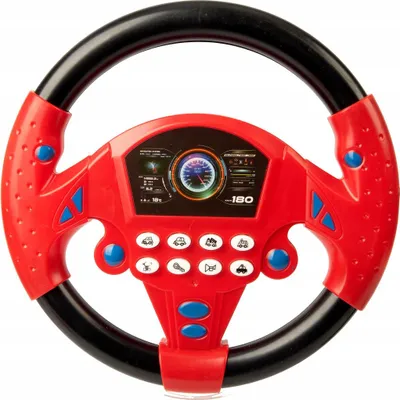 Obrázek produktu pro QULKI Interaktivní volant pro děti simulátor jízdy zvuky