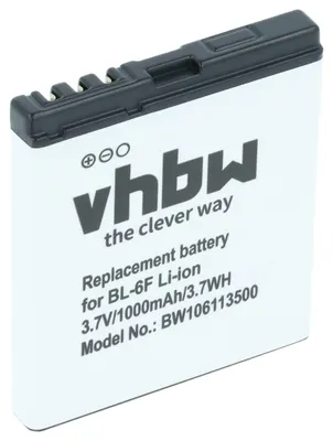 Produktbild von vhbw Akku kompatibel mit Bea-fon SL450, SL550 Handy Smartphone Telefon (1000 mAh, 3,7 V, Li-Ion)
