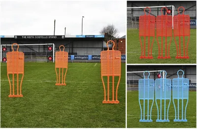 Produktbild von Precision Pro Club Mannequin (Einzel) - Blau - Jugend