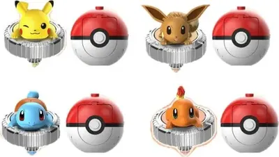 Produktbild von JAZWARES Pokémon Battle Spinner, Einzelpack Sonstige