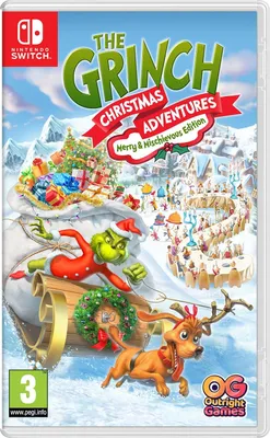Produktbild von BANDAI NAMCO Entertainment The Grinch: Christmas Adventures - Merry & Mischievous Edition, Nintendo Switch, Nintendo Switch, RP (Rating Pending)