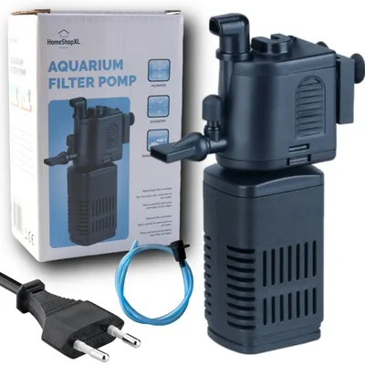 Produktbild von Aquarienfilterpumpe - Waschbarer Filter - 230 V - 500 l/h - für Sauerstoff und Filtration