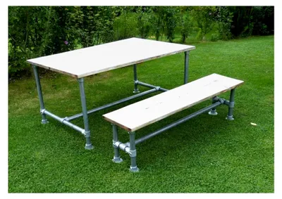 Produktbild von Rohrverbinder Fußplatte rund 2" (60,3 mm)